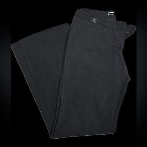 New York and Company Low Waisted Black Slacks